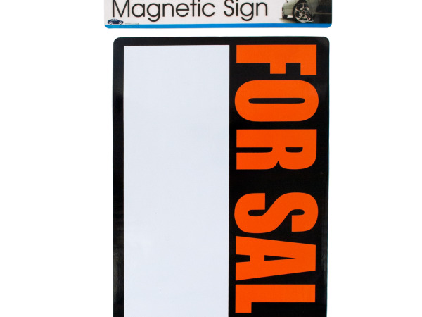Case of 24 - magnetic 'for sale' sign