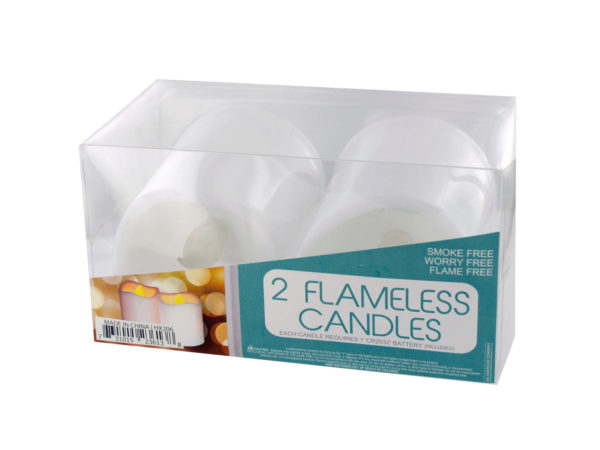 Case of 3 - Flameless LED Votive Candles Set