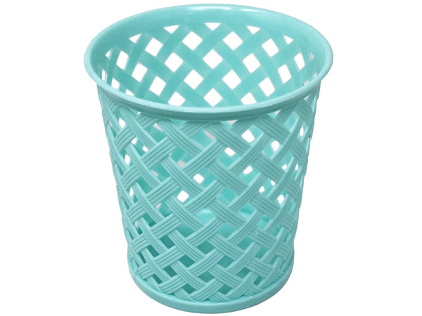 Case of 12 - Weave Waste Basket