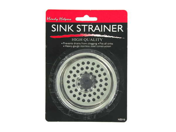 Case of 24 - Metal Sink Strainer