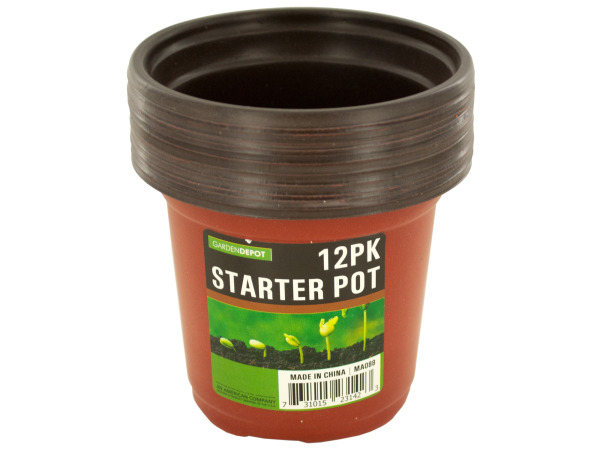 Case of 24 - Small Garden Starter Pots