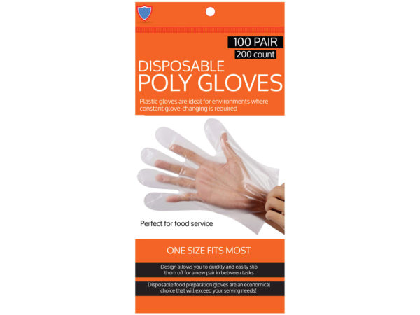 Case of 24 - 200 Pack Disposable Gloves