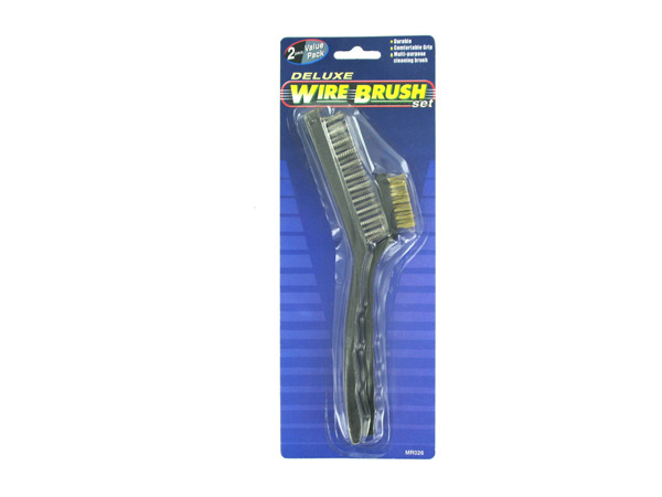 Case of 24 - Multi-Purpose Wire Brush Set