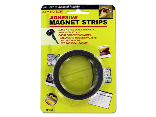 Case of 24 - Adhesive Magnet Strips