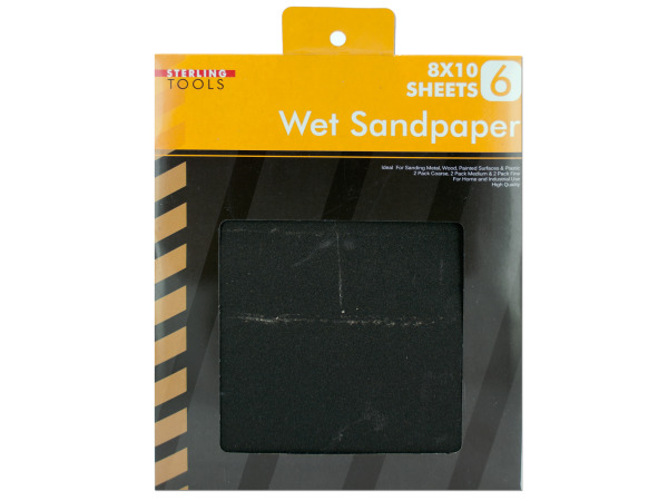 Case of 25 - Wet Sandpaper Set