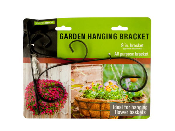 Case of 12 - Decorative Metal Garden Hanging Bracket
