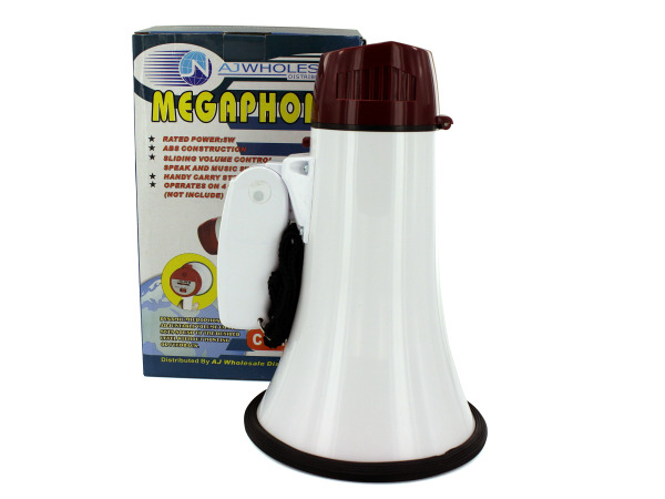 Case of 1 - Compact Megaphone with Siren