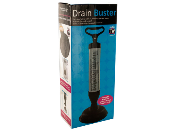 Case of 1 - Drain Buster Plunger
