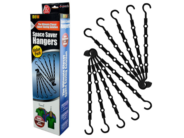 Case of 4 - Space Saver Hangers