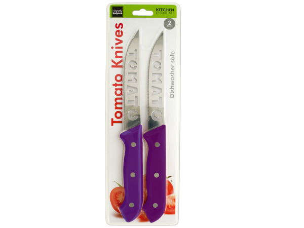 Case of 4 - Stainless Steel Tomato Knives Set