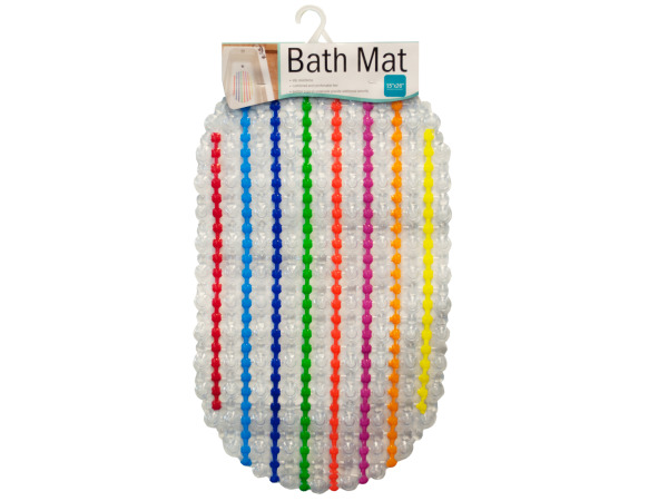 Case of 4 - Colorful Bath Mat