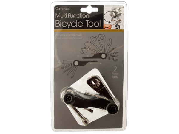 Case of 4 - Compact Multi-Function Bicycle Tool