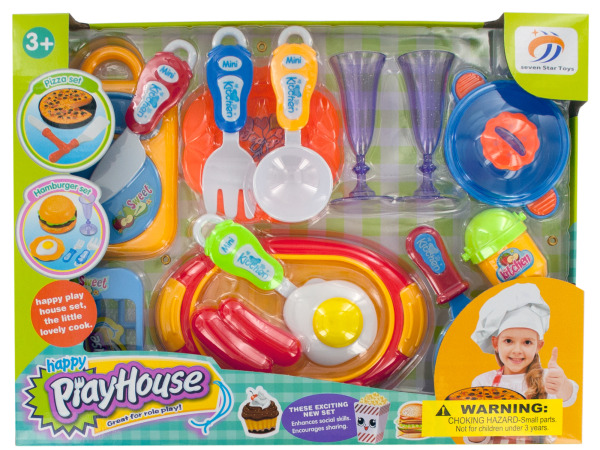 Case of 4 - Fancy Cooking Play Set