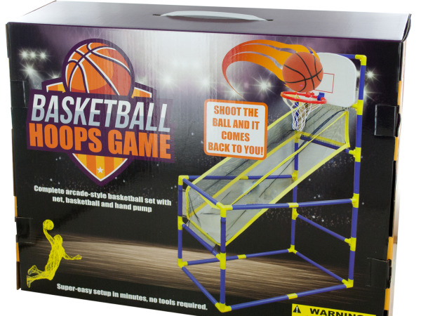 Case of 1 - Arcade-Style Basketball Hoops Game
