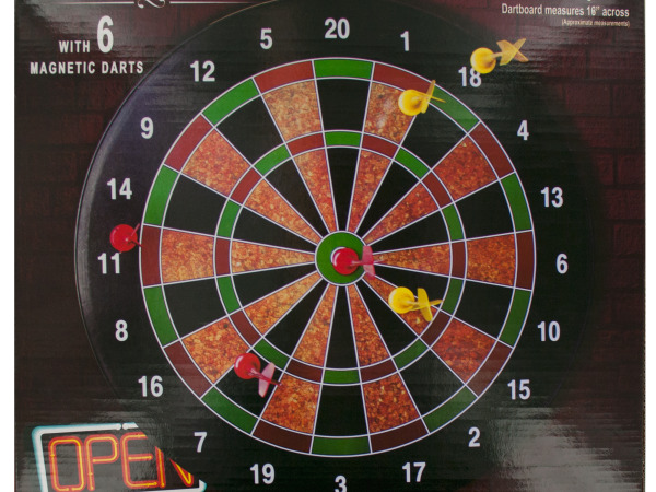 Case of 1 - Magnetic Dartboard Game