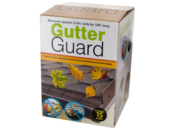 Case of 6 - Gutter Guard with Hooks