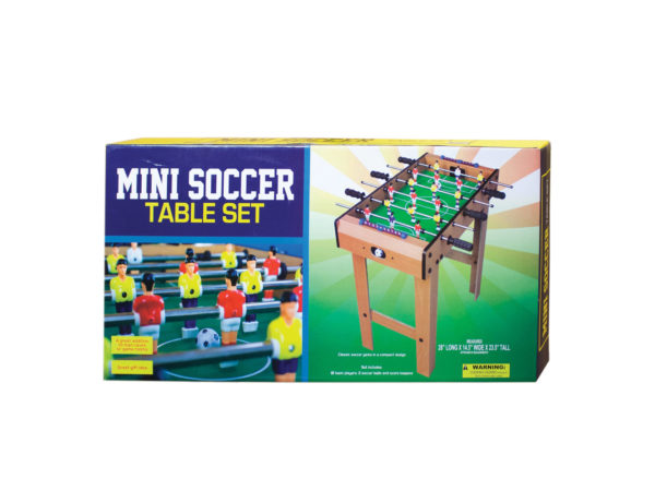 Case of 1 - Mini Soccer Game Table Set