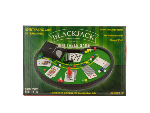 Case of 4 - Blackjack Mini Table Game