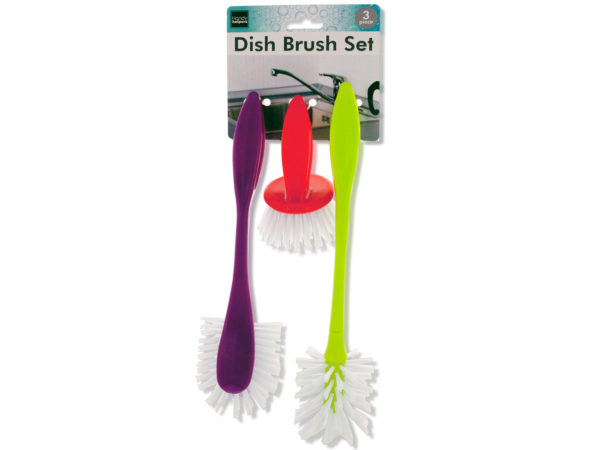 Case of 6 - Dish Scrub Brush Set