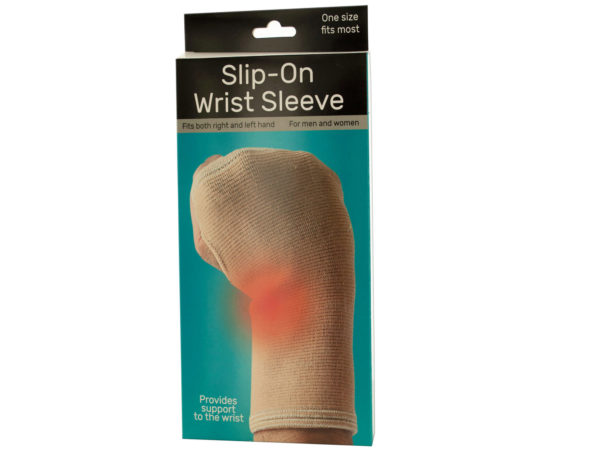 Case of 6 - Slip-On Wrist Support Sleeve