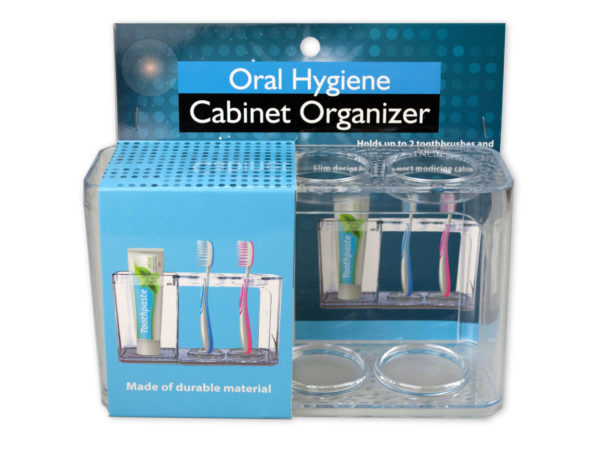 Case of 6 - Oral Hygiene Cabinet Organizer