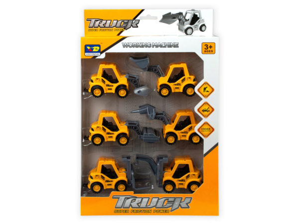 Case of 2 - 6 Piece Pull Back Super Friction Power Trucks
