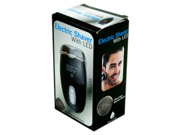 Case of 3 - Electric Shaver with LED