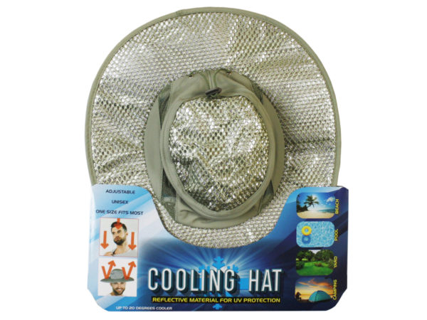 Case of 2 - cooling fisherman hat with uv protection