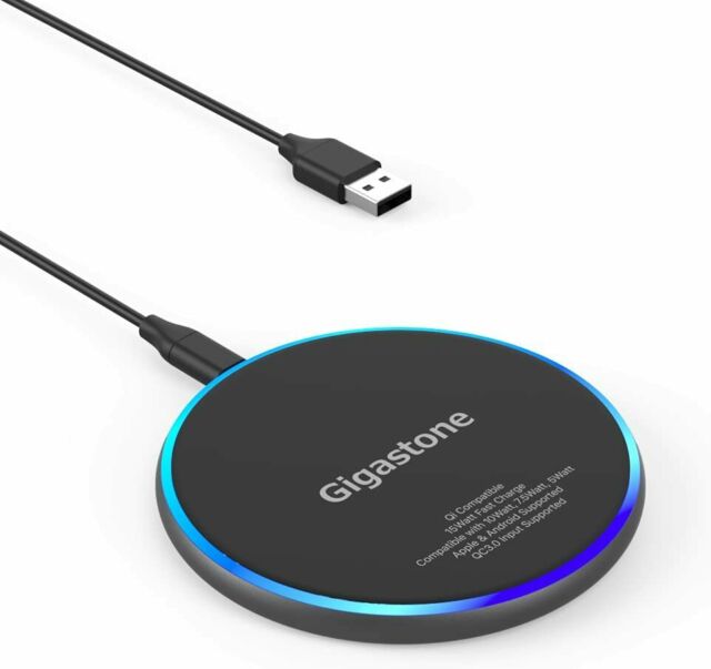 9V WIRELESS CHARGER BLK