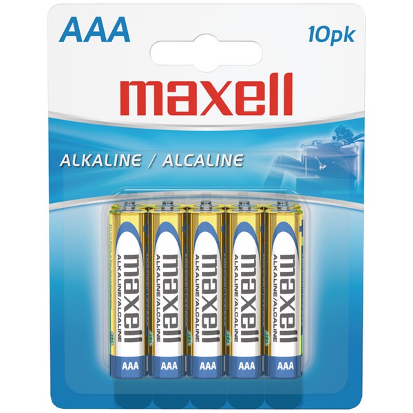 AAA 10PK CARDED BATTERIES