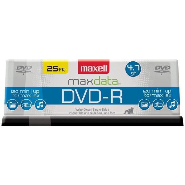 4.7GB DVD-R 25CT SPINDLE