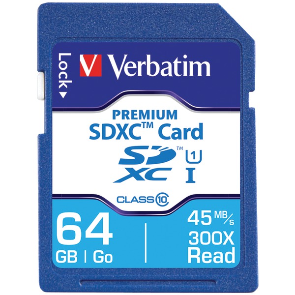 64GB PREM SDXC MEM CARD