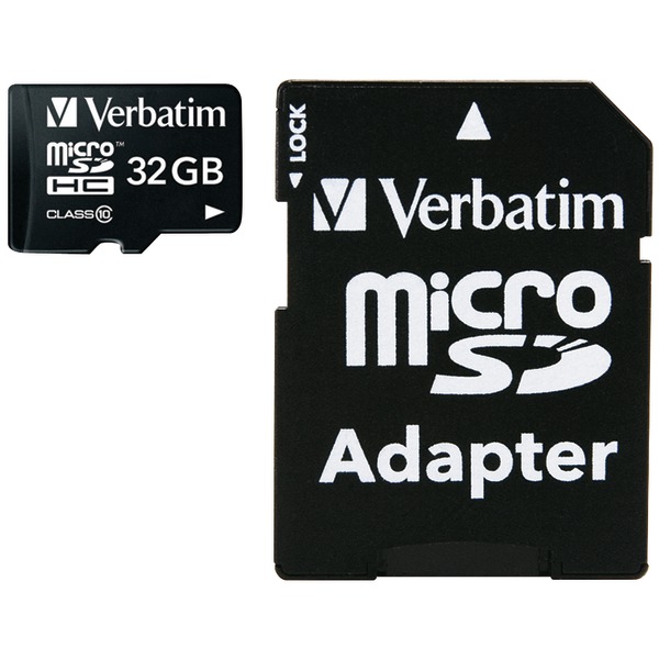 32GB MICROSDHC C10/ADPTR