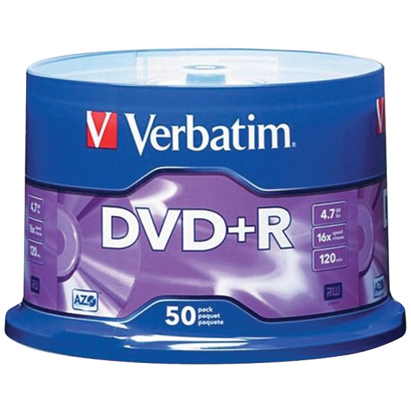 4.7GB DVD+R 50CT SPINDLE