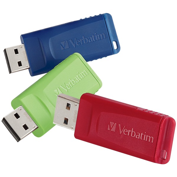 3PK 4GB USB RED/GRN/BLUE