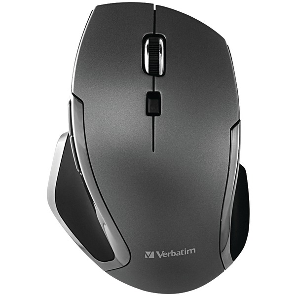 WRLS 6BUTN DLX MOUSE GRY