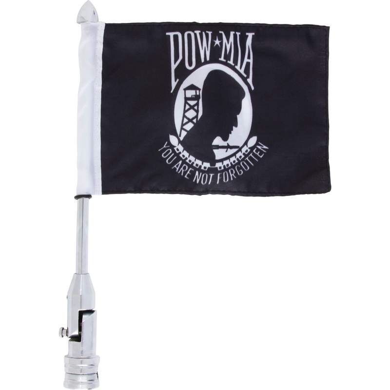 MC FLAGPOLE MNT & POW/MIA FLAG