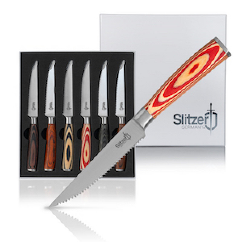 Slitzer 6pc Steak Knife Set