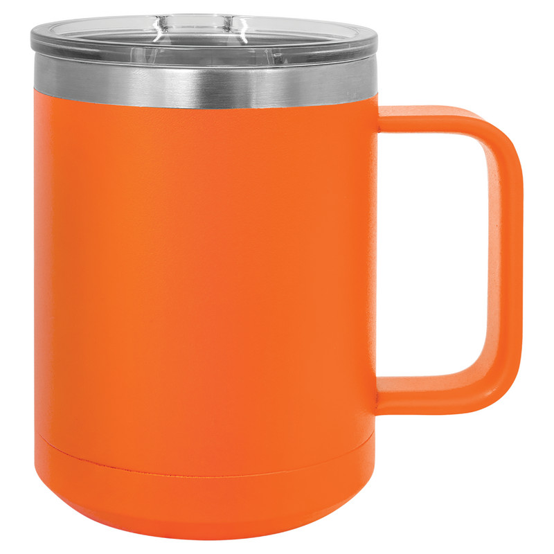 15oz Polar Caml Orange SS Mug