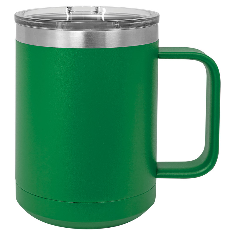 15oz Polar Caml Green SS Mug