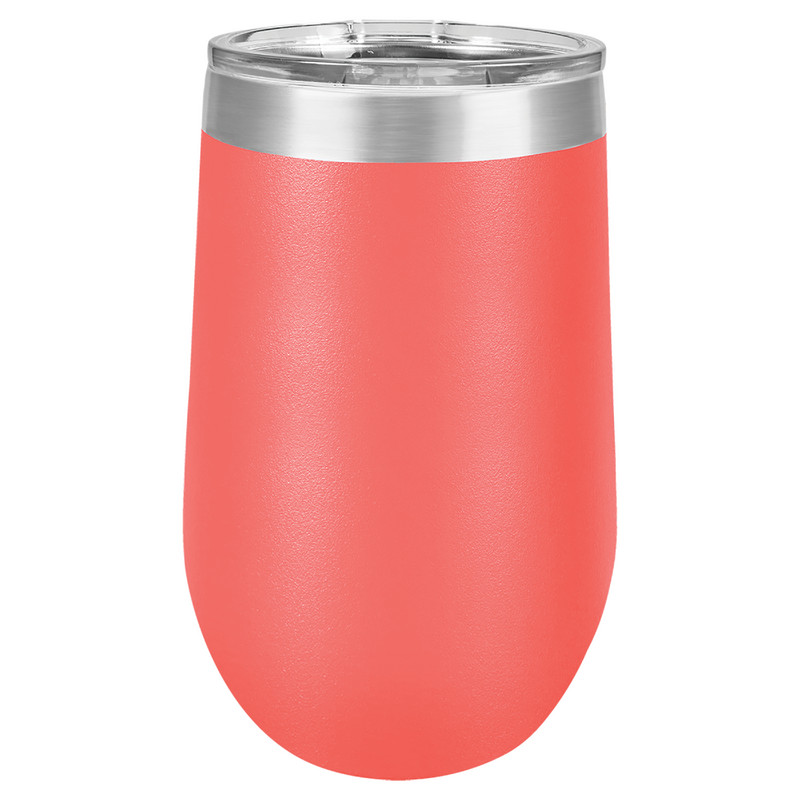 16oz Stemless  SS Tmblr-CORAL