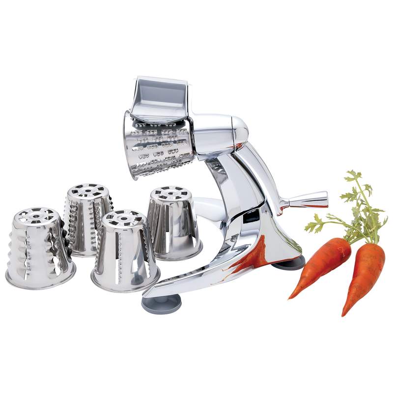 SS VEGETABLE CUTTER W/5 ATTACH