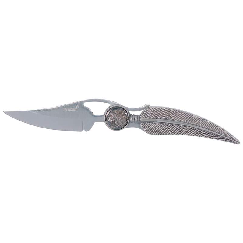 LINER LOCK FEATHER KNIFE