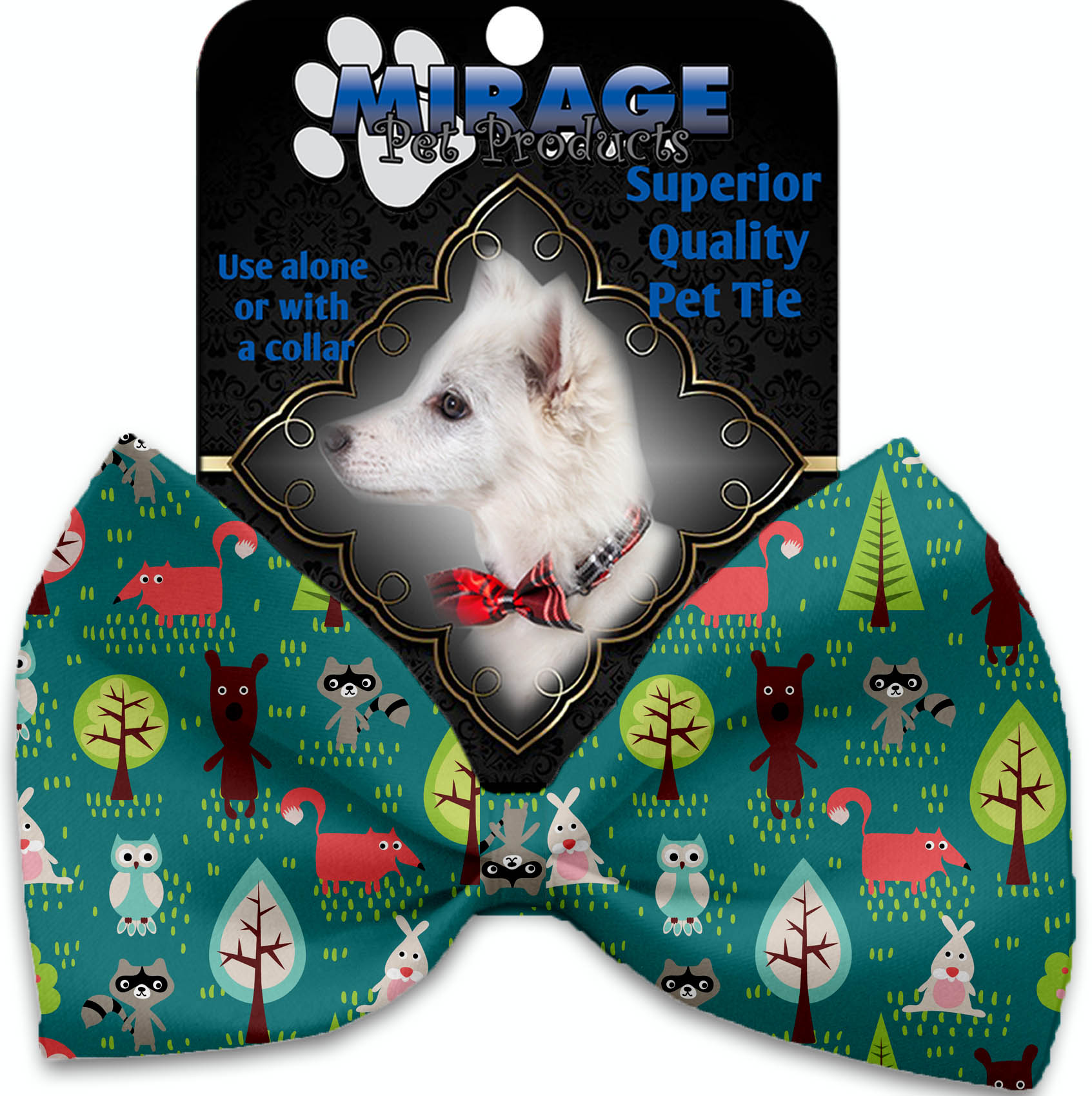 Forest Follies Pet Bow Tie