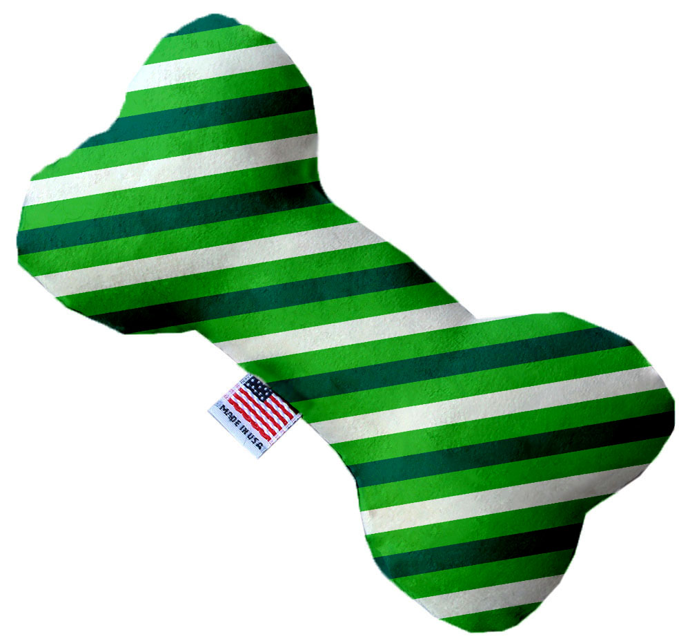 St Patrick's Stripes 10 inch Bone Dog Toy