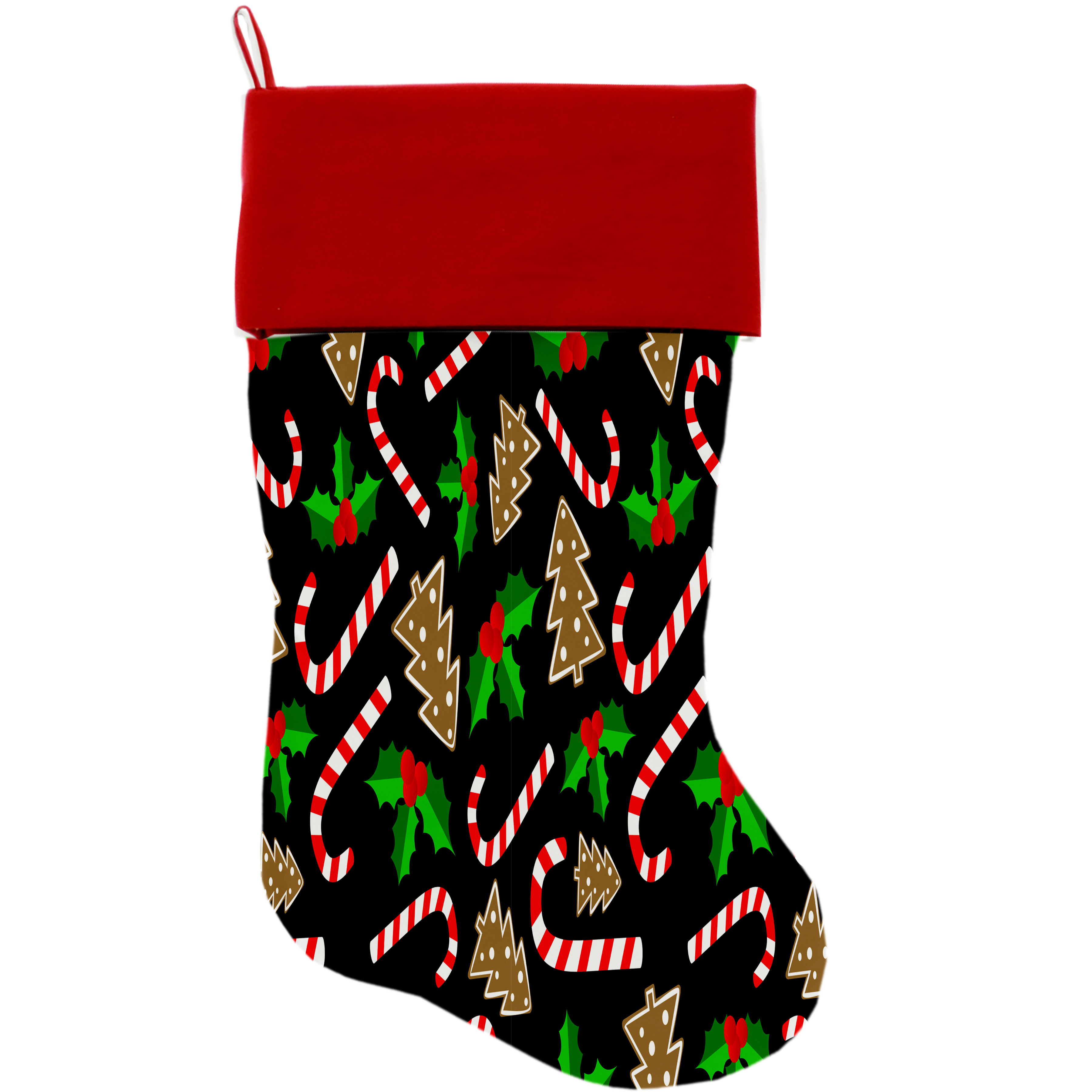 Candy Cane Chaos Christmas Stocking