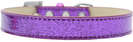 Tulsa Plain Ice Cream Dog Collar Purple Size 18