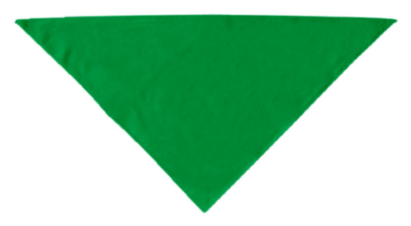 Plain Bandana Emerald Green Large