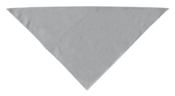 Plain Bandana Grey Large