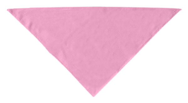 Plain Bandana Light Pink Large